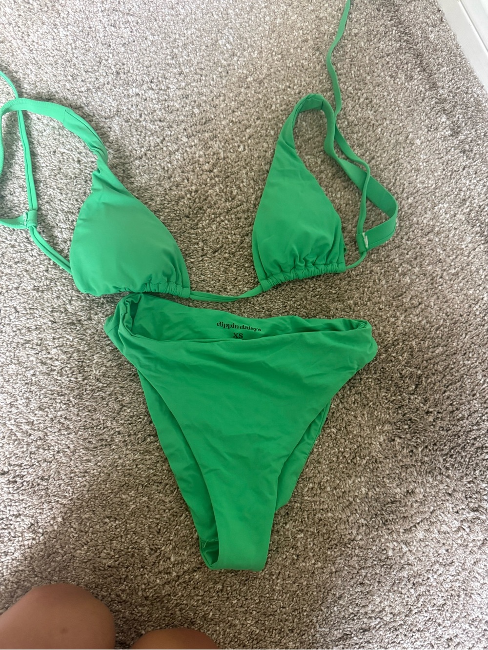 Green dippin daisy Bikini Set - Women's XS